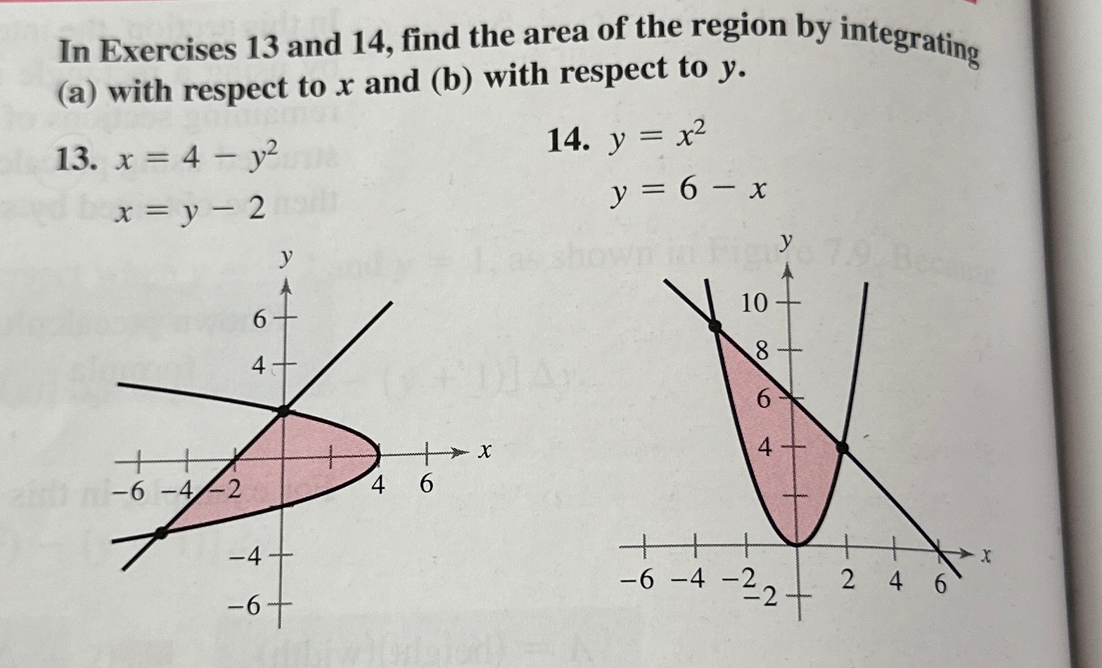Solved In Exercises 13 ﻿and 14, ﻿find the area of the region | Chegg.com