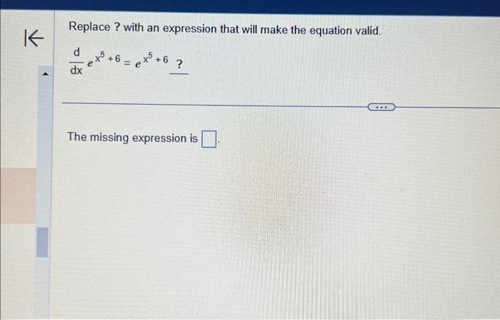 Solved Replace? with an expression that will make the | Chegg.com