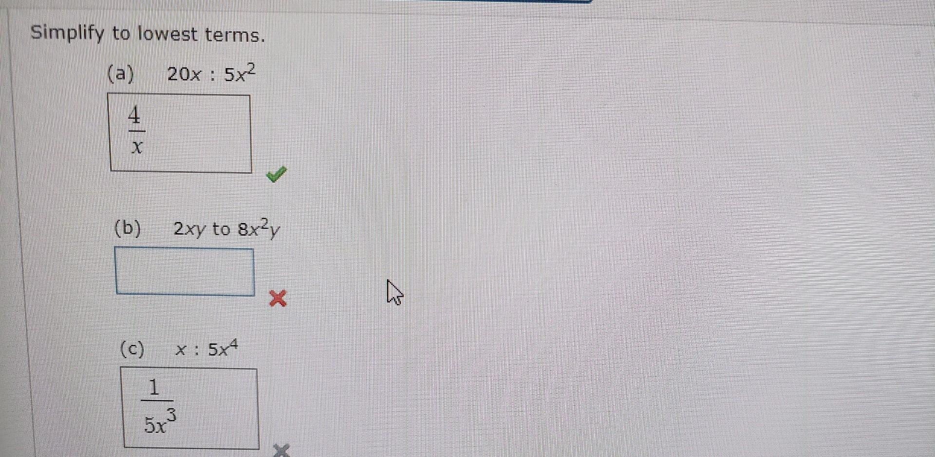 Solved Simplify To Lowest Terms Chegg Solved Simplify To Lowest Terms Chegg