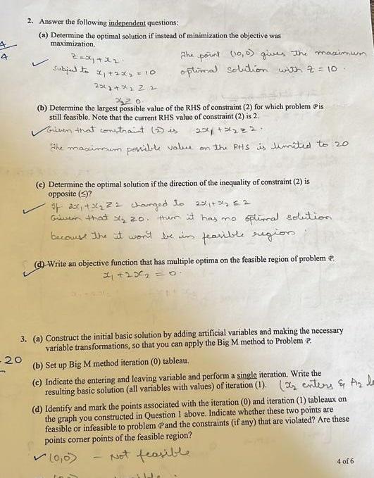 Solved 1. Solve the problem graphically: Identify the | Chegg.com