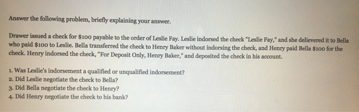 Solved Answer The Following Problem Briefly Explaining Y