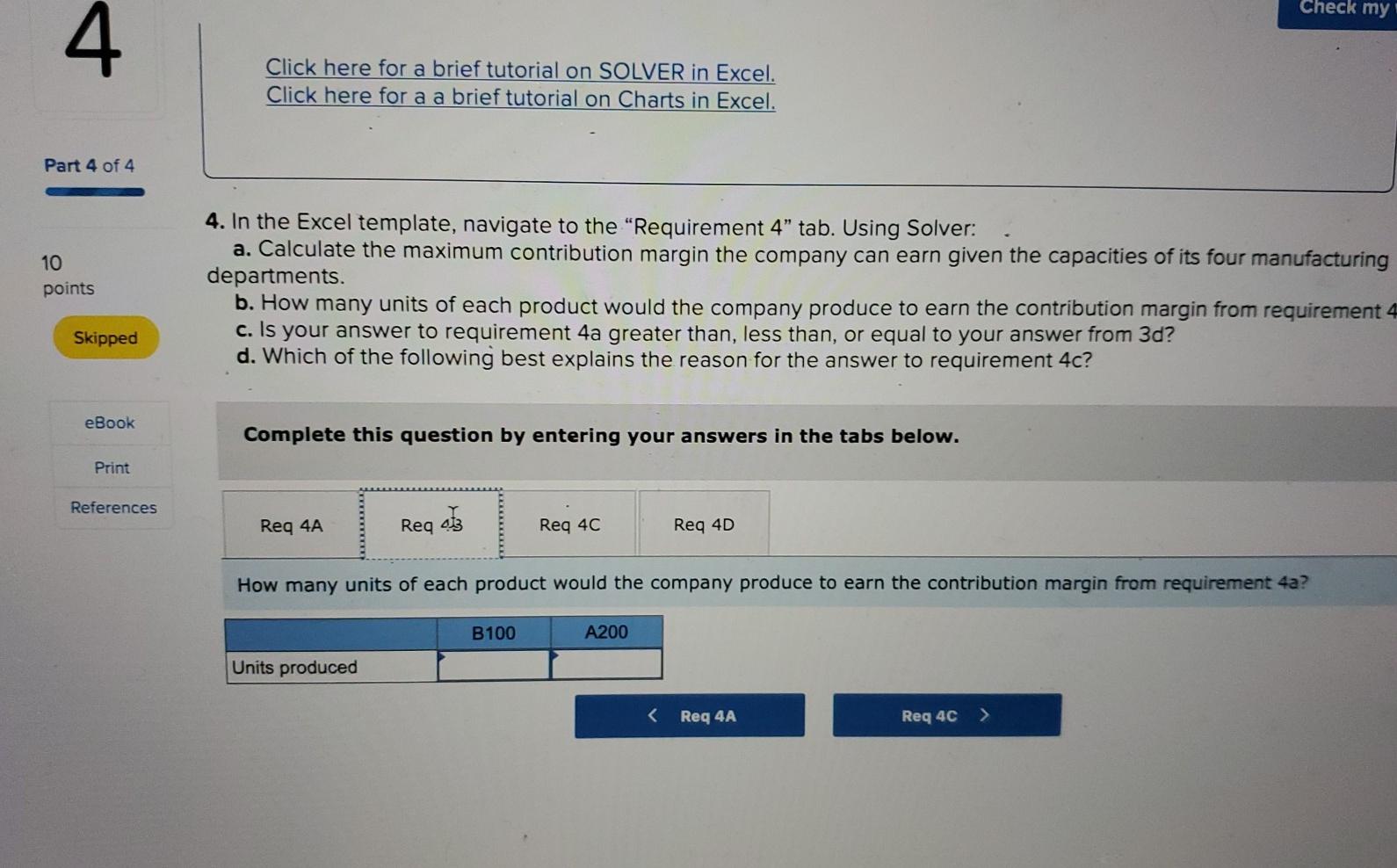 Solved Check my work 4 ! Required information [The following | Chegg.com