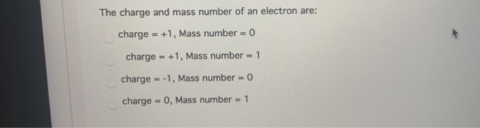 how do we calculate mass number and total charge