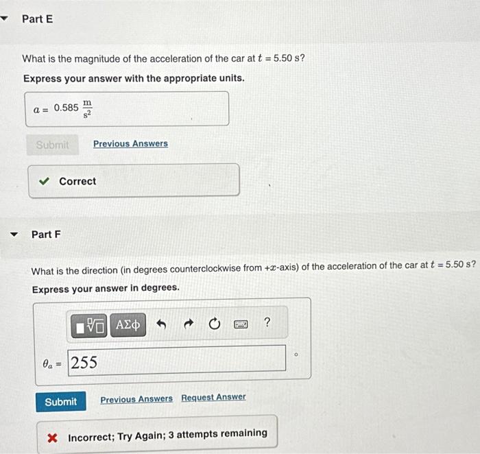 Solved A remotecontrolled car is moving in a vacant parking