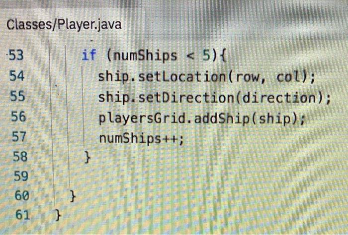 Solved I need help completing this java code, there were | Chegg.com