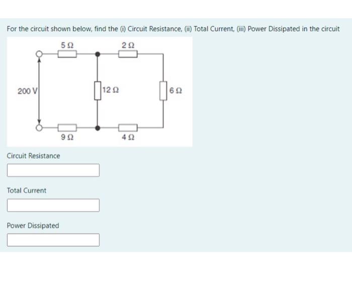 Solved For the circuit shown below, find the (n) Circuit | Chegg.com