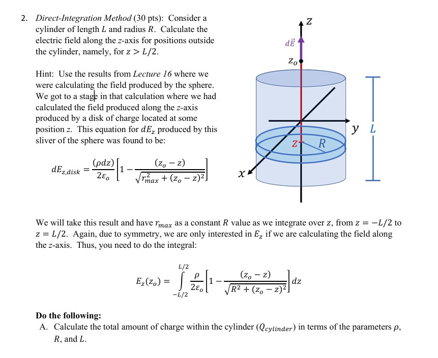 Rmax Math Solved rmax as a constant R value as we integrate over z, | Chegg.com