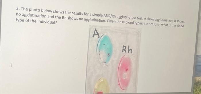 [Solved]: I 3. The photo below shows the results for a simpl