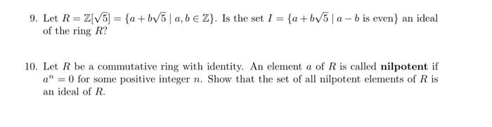 Solved 1. On the set of natural numbers N define the | Chegg.com