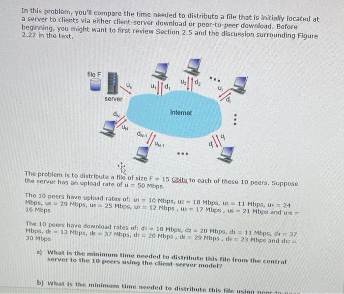 in-this-problem-you-ll-compare-the-time-needed-to-chegg
