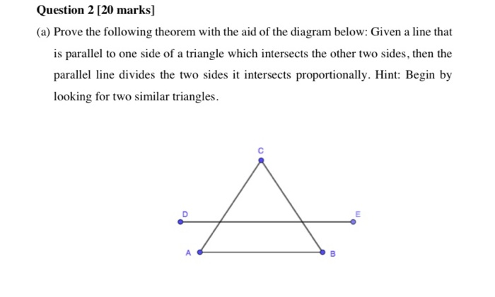 Solved Question 2 [20 marks] (a) Prove the following theorem | Chegg.com