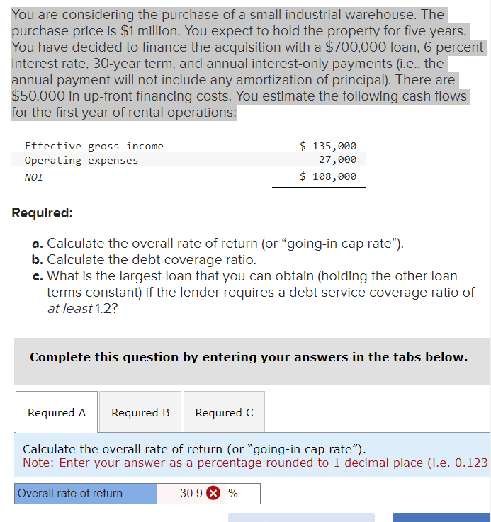 Solved You are considering the purchase of a small | Chegg.com