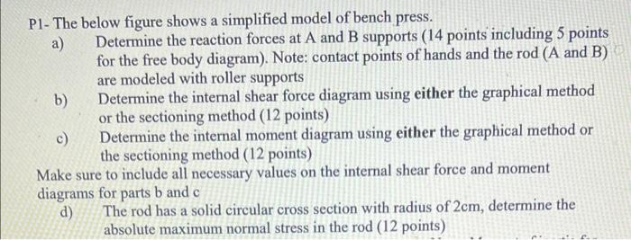 Solved P1- The below figure shows a simplified model of | Chegg.com