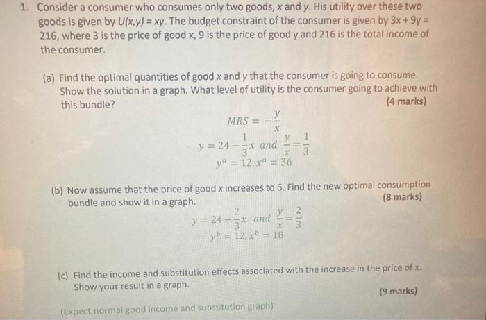 Solved I Kinda Understand A And B But B Not The Graph Part, | Chegg.com