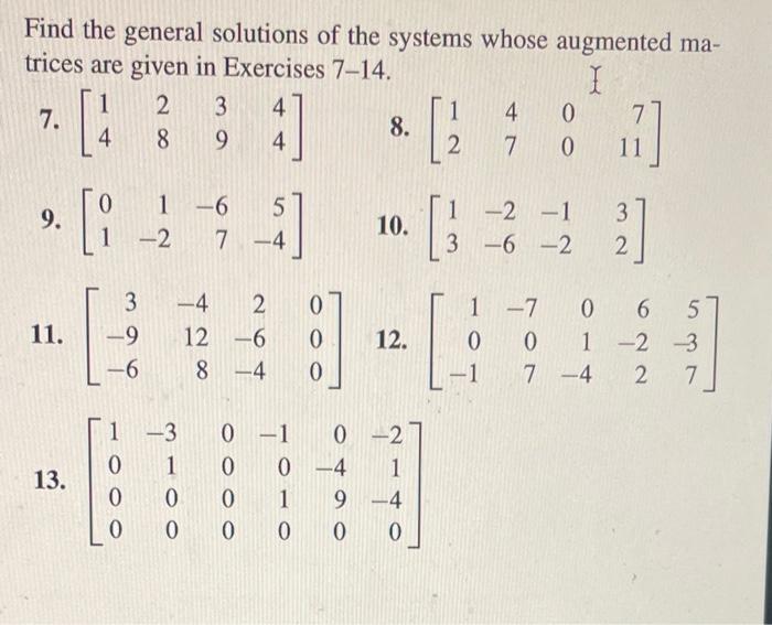 37. Suppose the system below is consistent for all | Chegg.com