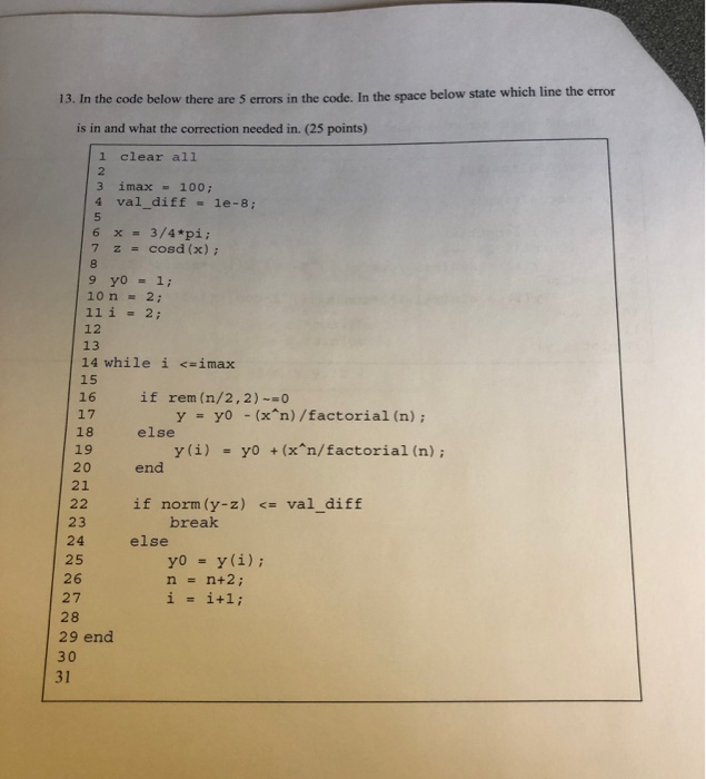 Solved Write The Code To Find The Value Of X When Z Chegg Com