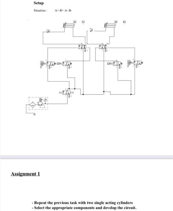 Setup Situation : A+B+A−B− Ment 1 - Repeat The | Chegg.com