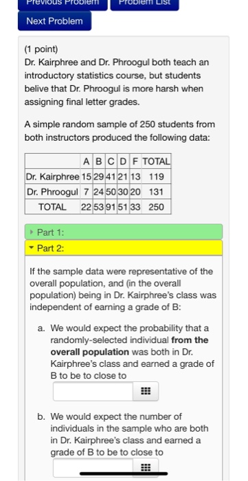 Solved Previous Problem Problemi List Next Problem (1 Point) | Chegg.com