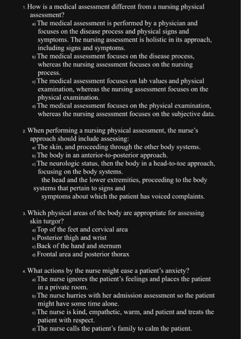 solved-1-how-is-a-medical-assessment-different-from-a-chegg