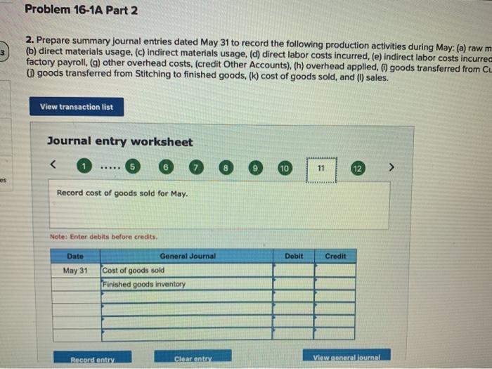 Solved using the following information, help me solve part 2 | Chegg.com