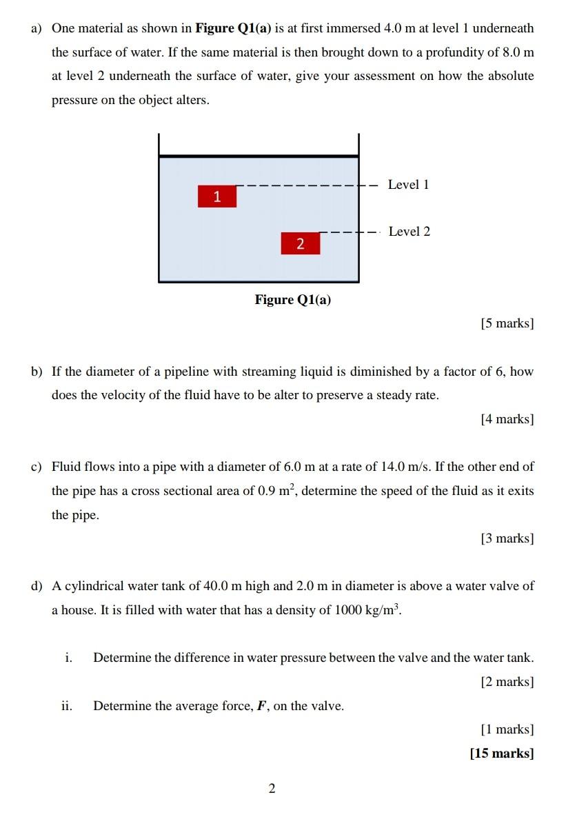 Solved a) One material as shown in Figure Q1(a) is at first | Chegg.com