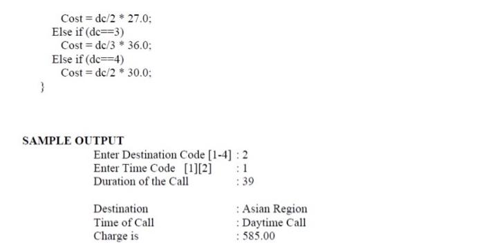 Solved Problem: Problem : The cost of long distance call is | Chegg.com