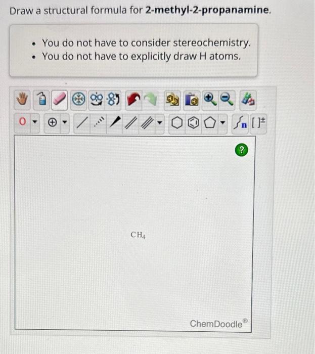 Solved Draw A Structural Formula For Methyl Propanamine Chegg Com