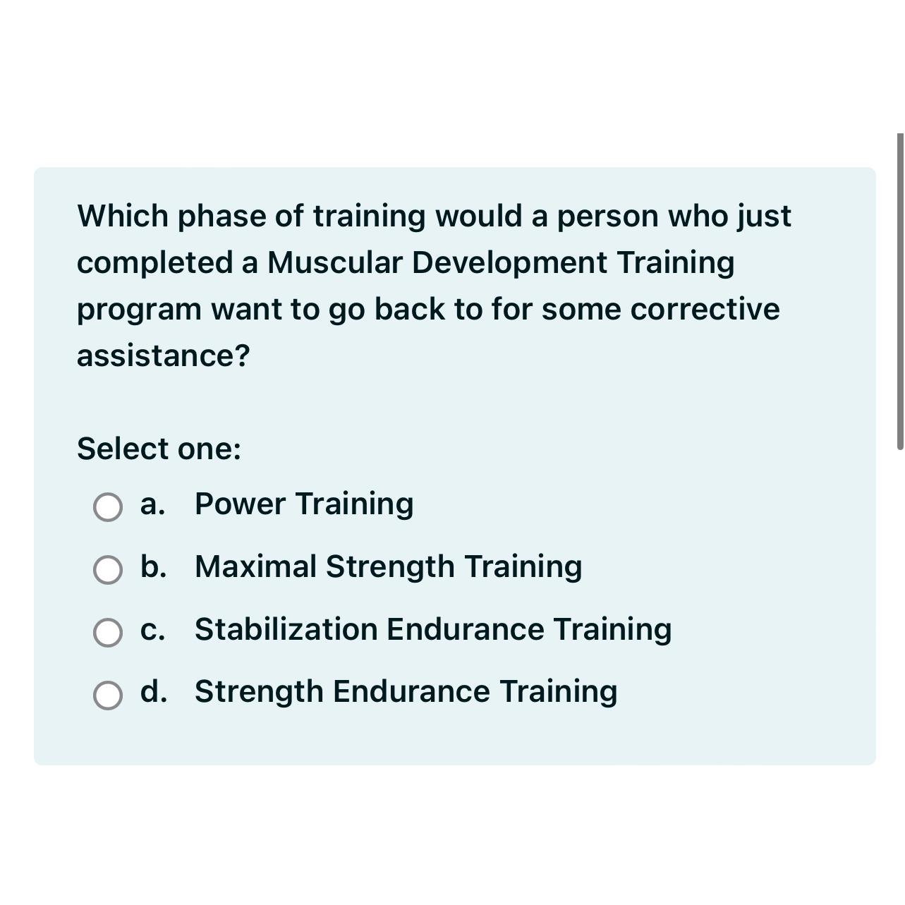 Types of endurance training hot sale