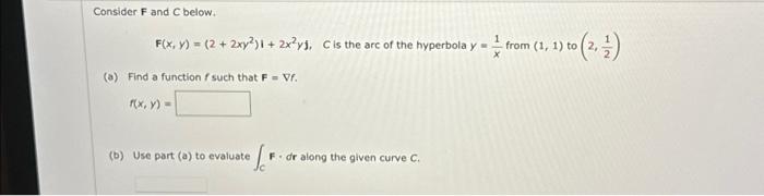 Solved Consider ( mathrm{F} ) and ( mathrm{C} ) below. [ | Chegg.com