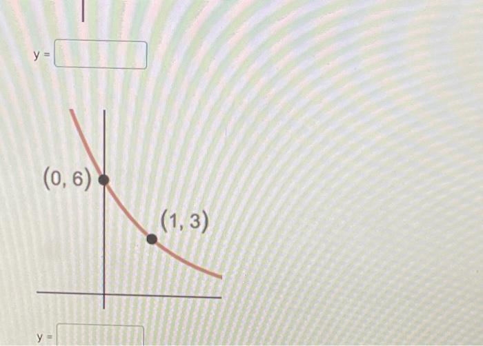 Solved Find the exponential equation for each graph in | Chegg.com