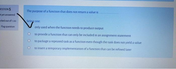 Solved b. True A Python function does not modify the data | Chegg.com