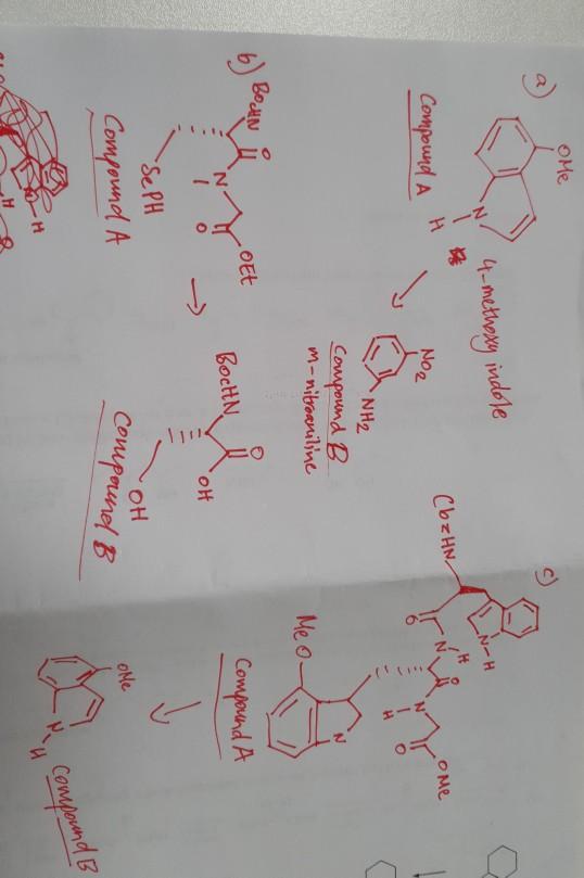 Solved Propose A Retrosynthesis For Compounds A To Get | Chegg.com