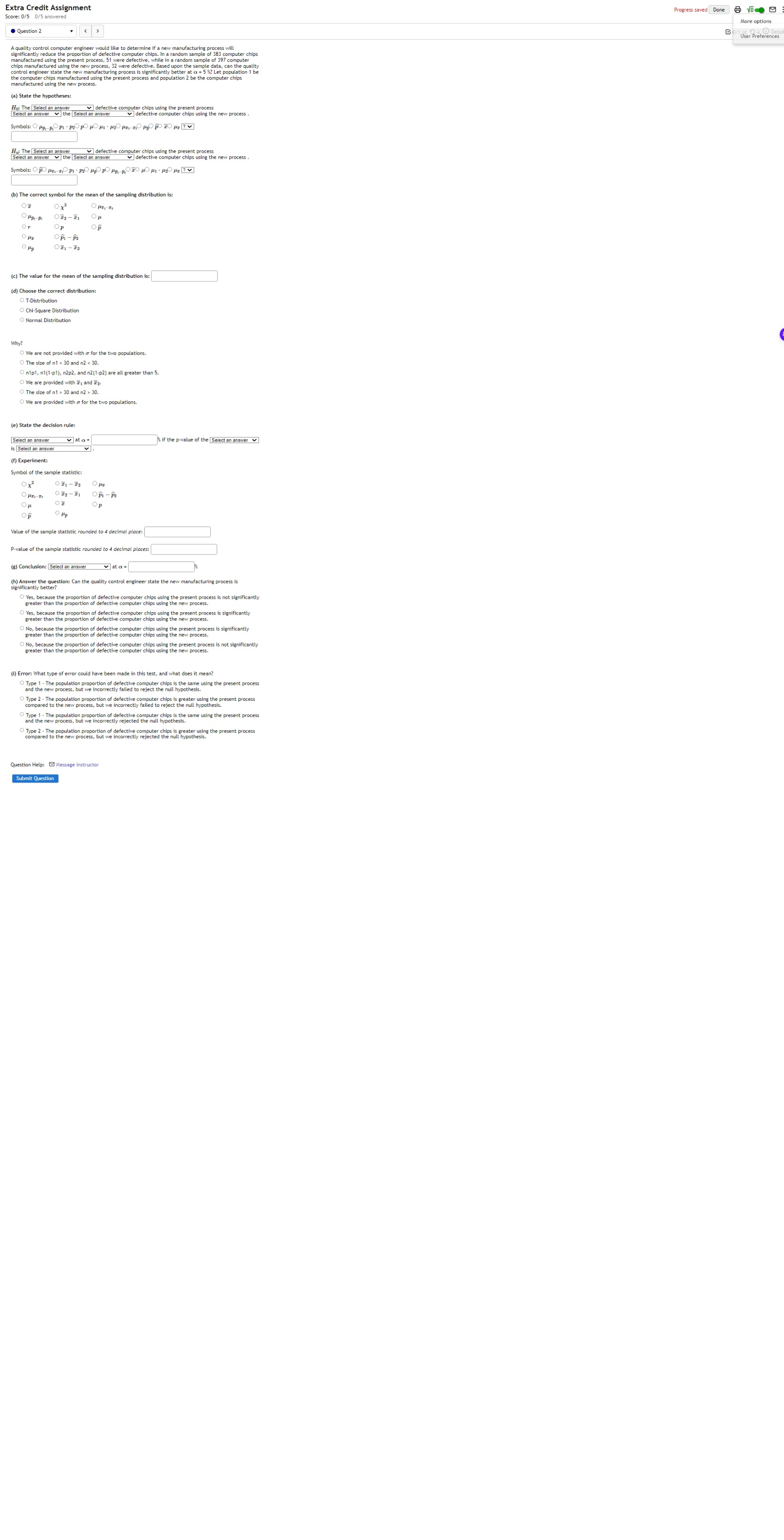 Solved Extra Credit AssignmentQuestion 2