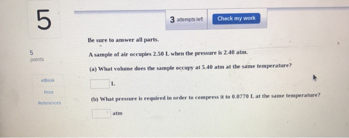 Solved 3 attempts left Check my work Enter your answer in | Chegg.com
