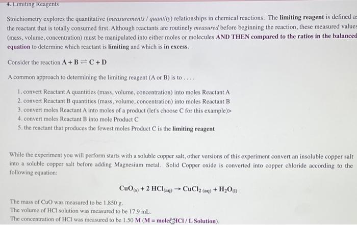Solved 3. Lab Calculations Assume that when you go to lab | Chegg.com