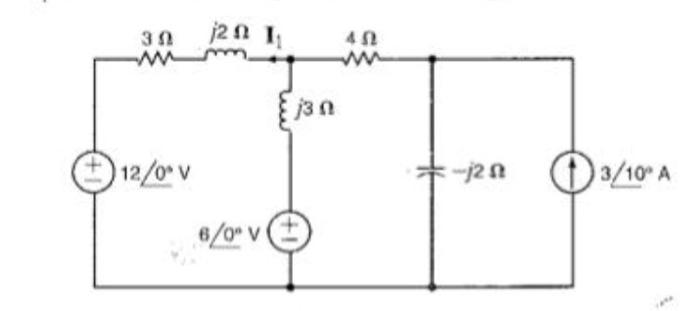 Solved Find I1 current using superposition theorem.I need | Chegg.com