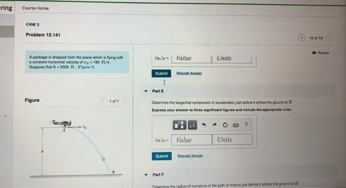 Solved need help on part B, ,D , E and F. please label the | Chegg.com