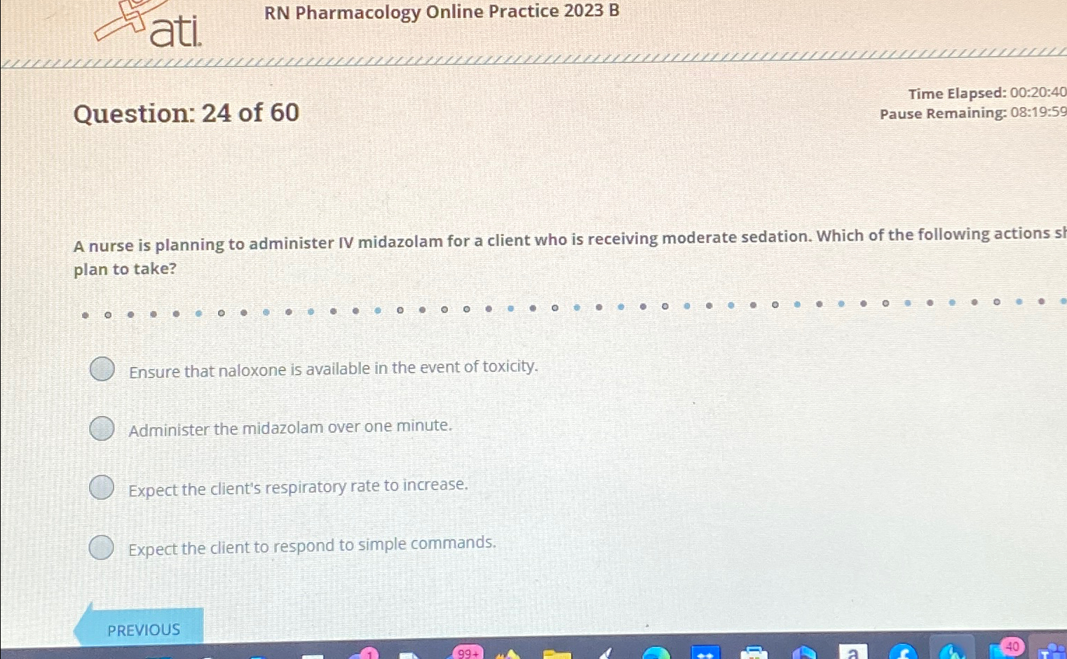 Solved RN Pharmacology Online Practice 2023 ﻿BQuestion: 24 | Chegg.com