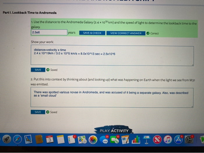 Reach Andromeda in 1 Minute, BUT… Reach Andromeda in 1 Minute, BUT…