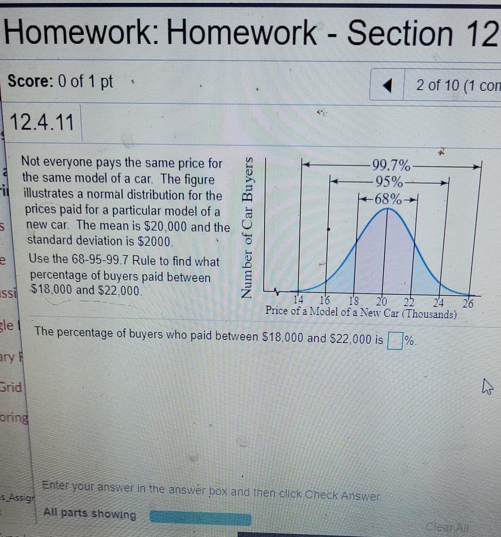 Solved Homework: Homework - Section 12 Score: 0 of 1 pt 2 of | Chegg.com
