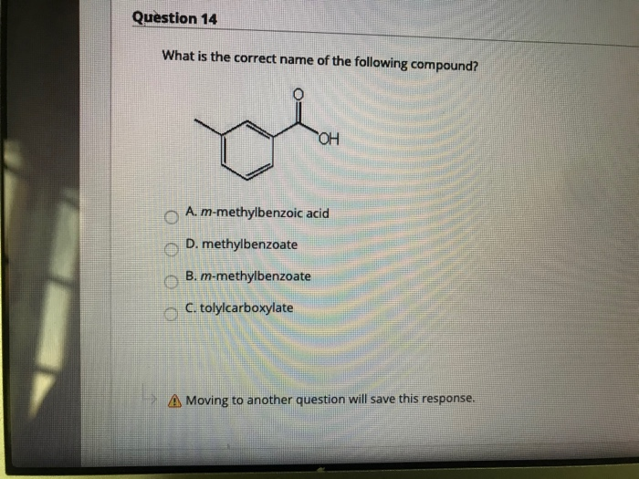 Solved Question 10 Which of the following compounds is | Chegg.com