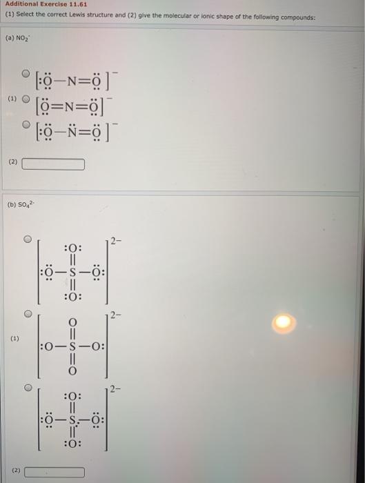 Solved Additional Exercise 11 61 1 Select The Correct L Chegg Com