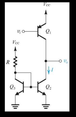 Solved Transistor Q1 ﻿in the circuit of the figure below is | Chegg.com