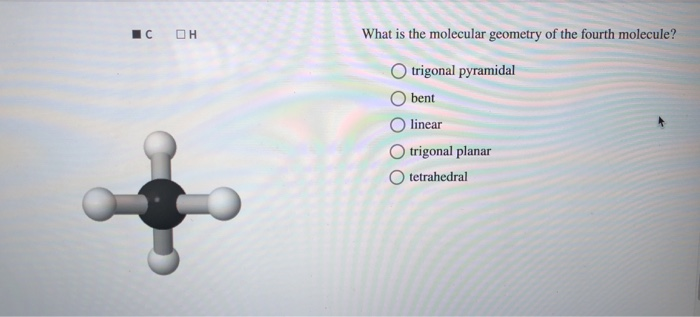 Solved What Shape Would This Molecule Have In Three Dimen