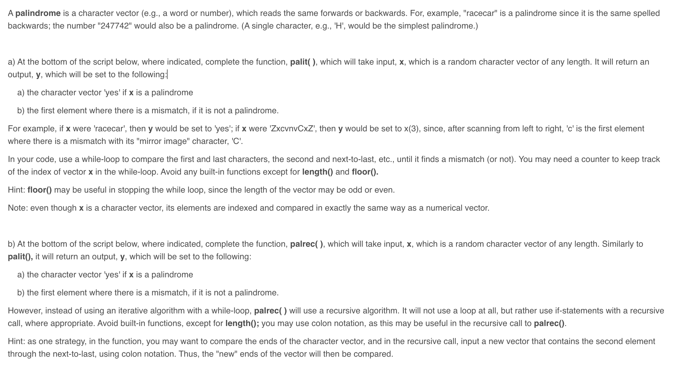 Solved MATLAB code, please follow instructions *exactly*A | Chegg.com