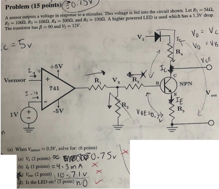 Solved Problem 15 Points 0 Wan 0 100 Rong The 12v A Chegg Com