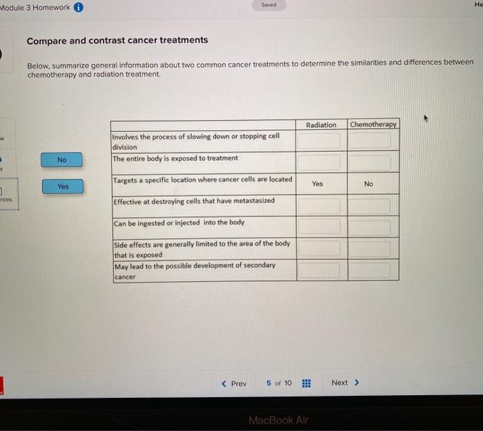 Seved He Module 3 Homework Compare And Contrast Chegg Com