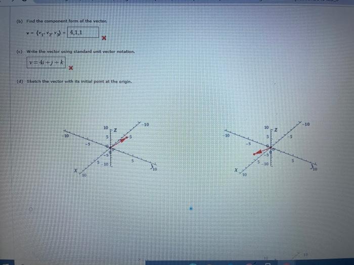 Solved a) Sketch the directed line segment b) Find the | Chegg.com