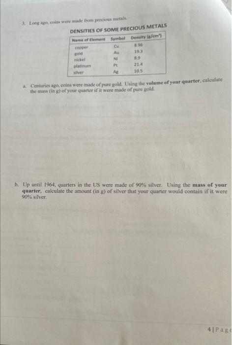 Solved i just need help with part 2a and 3a and 3b.i | Chegg.com