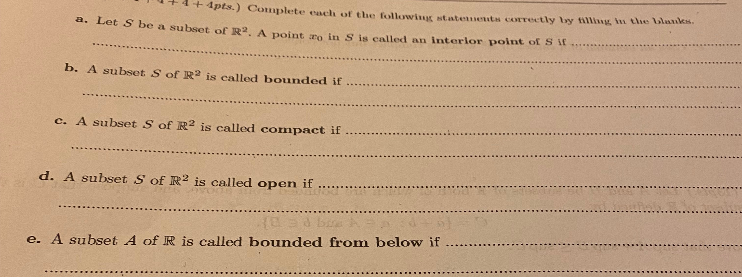 Solved Complete each of the following statements correctly | Chegg.com